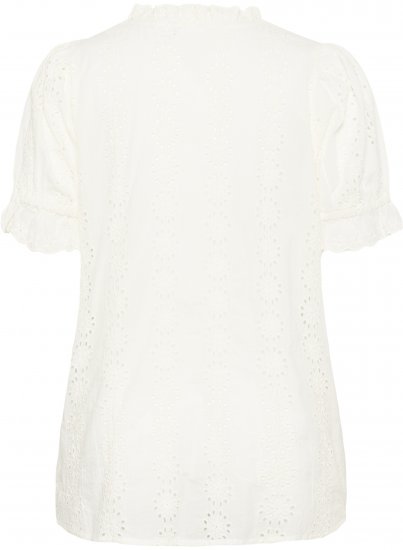 Kaffe Curve Dina Blouse White - Blúzok - 