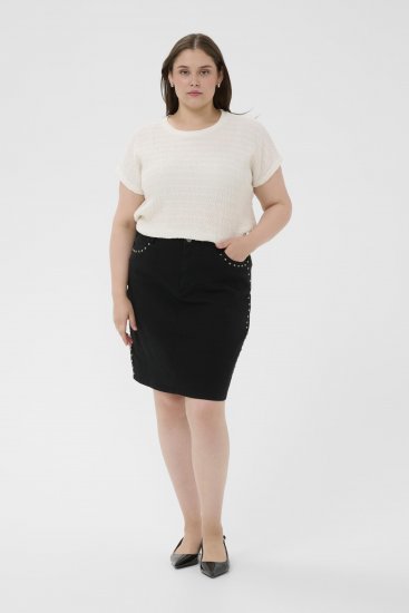 Kaffe Curve Felice Blouse Chalk - Blúzok - 