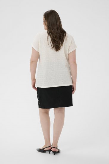 Kaffe Curve Felice Blouse Chalk - Blúzok - 