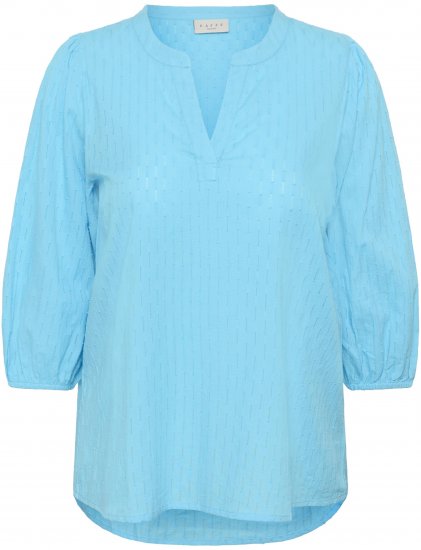 Kaffe Curve Thea Blouse Aquarius Blue - Blúzok és tunikák - 