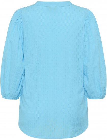 Kaffe Curve Thea Blouse Aquarius Blue - Blúzok és tunikák - 