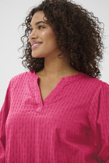 Kaffe Curve Thea Blouse Beetroot Purple - Blúzok - 