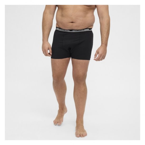 North Latitude 5-Pack Boxershorts Black - Boxeralsó - Boxeralsó 2XL-12XL