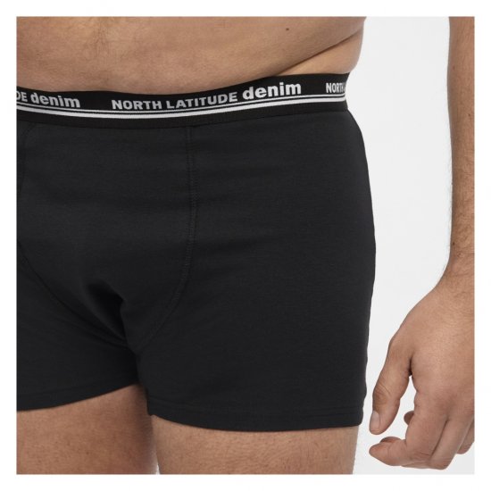 North Latitude 5-Pack Boxershorts Black - Boxeralsó - Boxeralsó 2XL-12XL