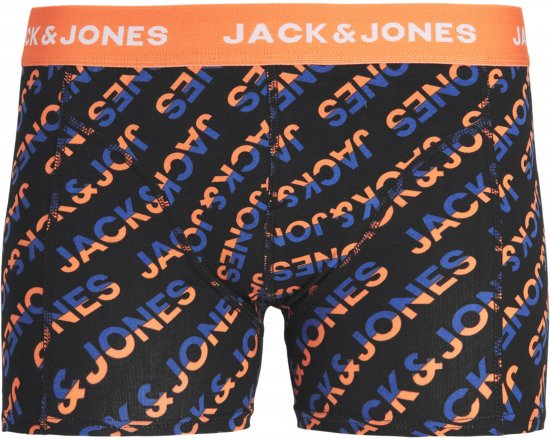 Jack & Jones Logo Trunks 3-Pack Navy Blazer - Alsónemű & strandruhák - Nagyméretű Alsónemű 2XL-8XL