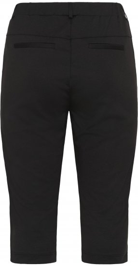 Kaffe Curve Jenna Capri Pants Black - Nadrágok - 