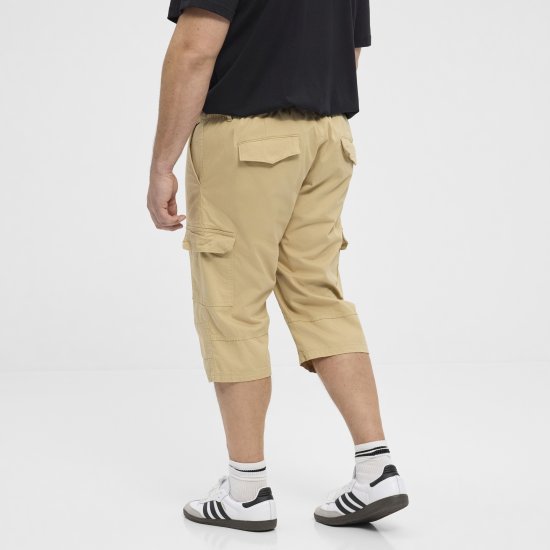 North Latitude 51136 Capri Shorts Beige - Rövidnadrág - Nagyméretű Rövidnadrág W40-W60