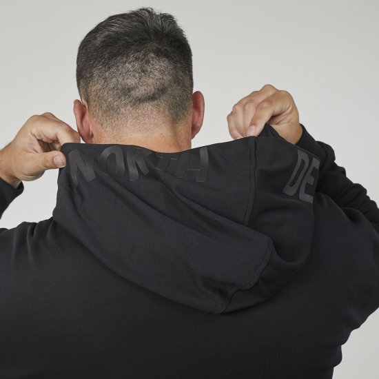 North Latitude 61325 Kapucnis Kardigán Fekete - Pulóverek & kapucnis pulóverek - Pulóverek & Kapucnis pulóver 2XL-12XL