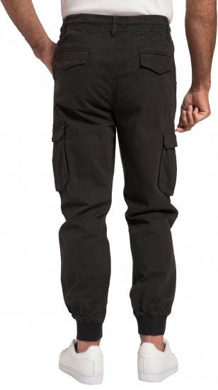 JP1880 Cargo Trousers with Many Pockets Stretchy Black - Farmer & nadrág - Farmer és nadrág - W40-W70