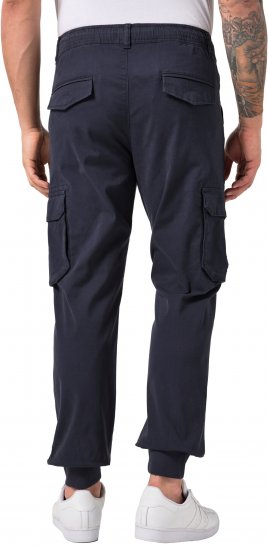 JP1880 Stretchy FLEXNAMIC Cargo Pants Navy - Cargo nadrág - Nagyméretű Férfi Cargo Nadrág