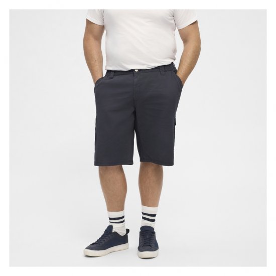 North Latitude Cargo Shorts Navy Blue - Rövidnadrág - Nagyméretű Rövidnadrág W40-W60