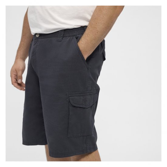 North Latitude Cargo Shorts Navy Blue - Rövidnadrág - Nagyméretű Rövidnadrág W40-W60
