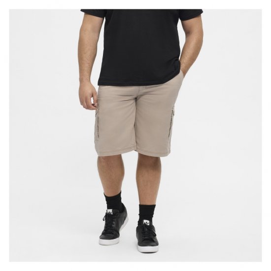 North Latitude Cargo Shorts Sand - Rövidnadrág - Nagyméretű Rövidnadrág W40-W60