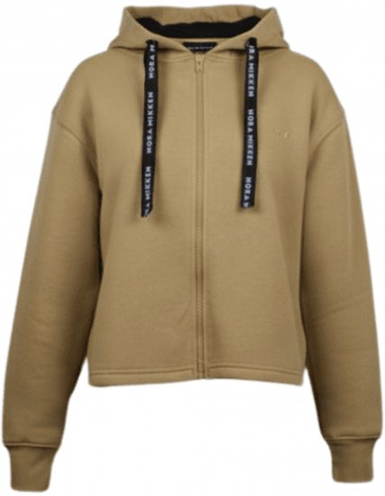 Nora Mikken GERTRUD Cropped Hoodie Camel - NŐI RUHÁZAT XS-XXL - 
