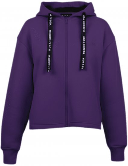 Nora Mikken GERTRUD Cropped Hoodie Purple - NŐI RUHÁZAT XS-XXL - 
