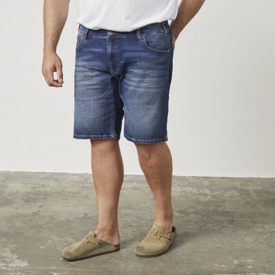 North Latitude 61156 Ringo Farmer Short Denim - Rövidnadrág - Nagyméretű Rövidnadrág W40-W60