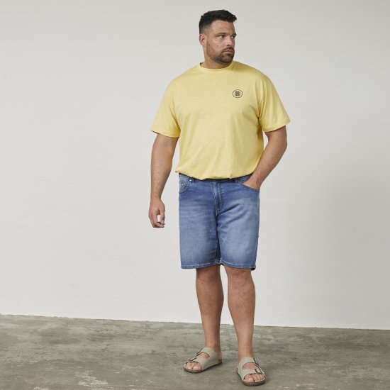 North Latitude 61339 Mick Jog Farmer Short Denimkék - Rövidnadrág - Nagyméretű Rövidnadrág W40-W60