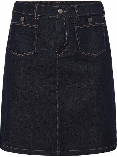 Kaffe Curve Roria Denim Skirt Dark Blue - Szoknyák - 
