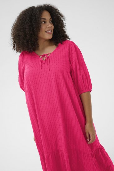 Kaffe Curve Thea Dress Beetroot Purple - Ruhák - 