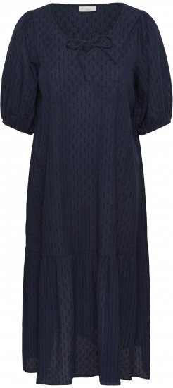 Kaffe Curve Thea Dress Midnight Marine - Maxi ruhák - 