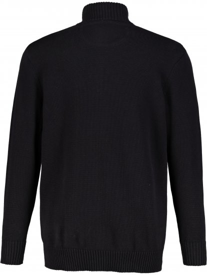 JP1880 Sweater Knitter with Zipper Black - Pulóverek & Kapucnis pulóverek - Pulóverek & Kapucnis pulóver 2XL-12XL