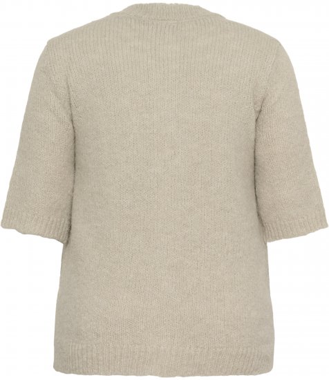 Kaffe Curve Emilia Cardigan Feather Grey Melange - Kardigánok - 