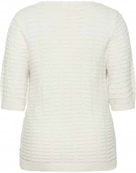 Kaffe Curve Lotia Pullover Chalk - Kötött pulóverek - 