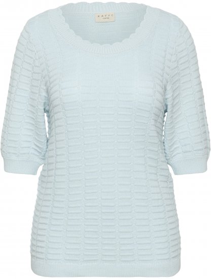 Kaffe Curve Lotia Pullover Nantucket Breeze Blue - Kötött pulóverek - 