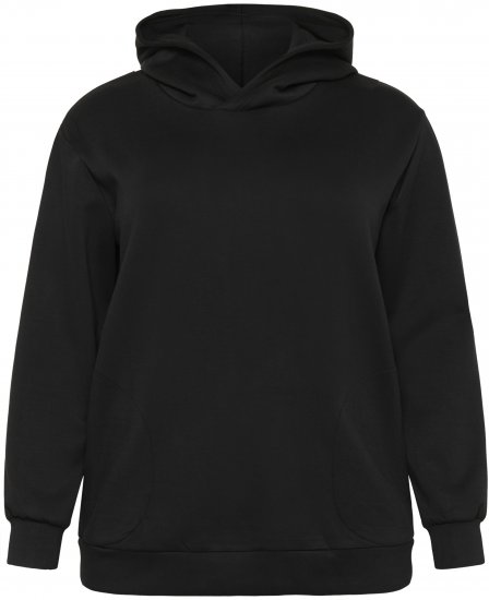 Kaffe Curve Annita Sweatshirt Black - Kapucnis pulóverek - 