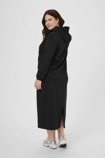 Kaffe Curve Annita Sweatshirt Black - Kapucnis pulóverek - 