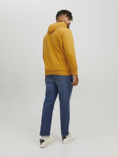 Jack & Jones Codyy Hoodie Yellow - Pulóverek & kapucnis pulóverek - Pulóverek & Kapucnis pulóver 2XL-12XL