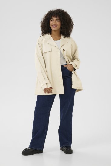 Kaffe Curve Tricia Dzseki Tollszürke - Kabátok & dzsekik - 