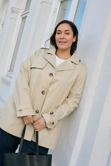 Kaffe Curve Tricia Dzseki Tollszürke - Kabátok & dzsekik - 