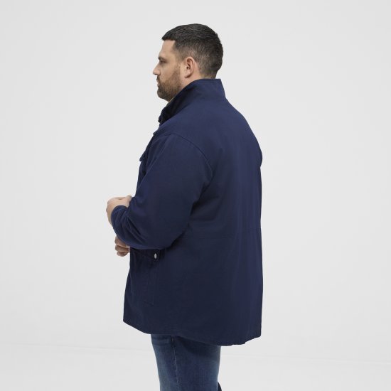 North Latitude 51103 Field Jacket Navy - Kabátok - Nagyméretű Kabátok - 2XL-8XL