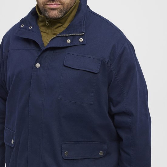 North Latitude 51103 Field Jacket Navy - Kabátok - Nagyméretű Kabátok - 2XL-8XL