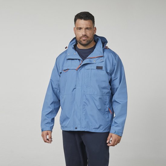 North Latitude 61104 Kabát részletekkel WP3000 Világoskék - Kabátok - Nagyméretű Kabátok - 2XL-8XL
