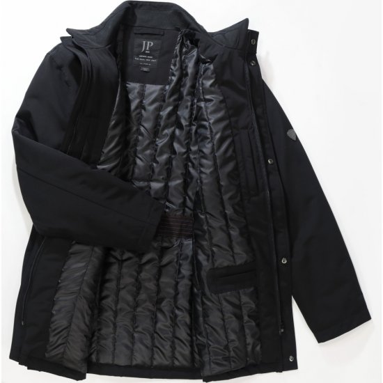JP1880 Jacket Business Waterproof Windproof Black TALL - FÉRFIRUHÁZAT MT-6XLT - TALL-méretek