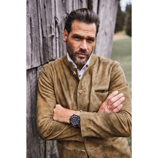 JP1880 Traditional Jacket Janker Goat Suede Brown - Alkalmi ruházat - Ünnepi ruházat – Ünnepelj stílusosan és kényelmesen