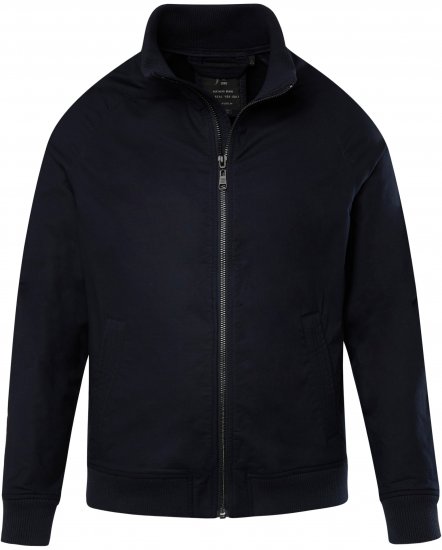JP1880 Blouson Jacket FLEXNAMIC with Stand-up Collar Navy - Kabátok - Nagyméretű Kabátok - 2XL-8XL