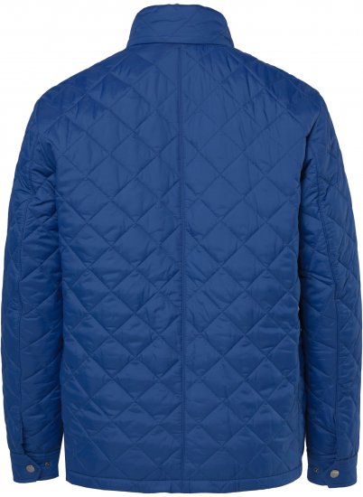 JP1880 Quilted with Multiple Pockets Jacket Dark Blue - Kabátok - Nagyméretű Kabátok - 2XL-8XL