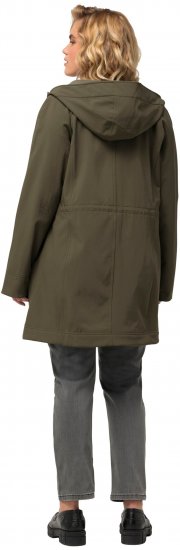 Ulla Popken Triple Function Softshell Jacket Loden Green - Dzsekik - 