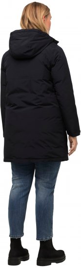 Ulla Popken HYPRAR Triple Function Fully Lined Waterproof Coat Black - Dzsekik - 