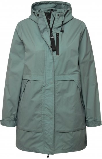 Ulla Popken HYPRAR Transition Jacket Mint Green - Dzsekik - 
