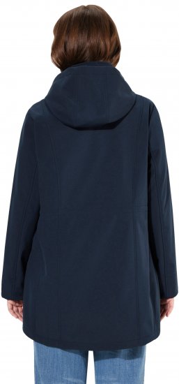 Ulla Popken HYPRAR Softshell Jacket Navy - Dzsekik - 