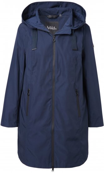 Ulla Popken HYPRAR Waterproof Jacket Navy - Dzsekik - 