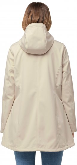 Ulla Popken HYPRAR Water-Repellent Softshell Jacket Vanilla - Dzsekik - 