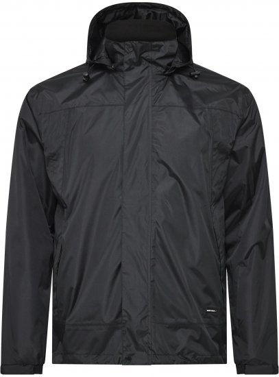 North Latitude Rain Jacket Black - Sportruházat - Nagyméretű Sportruházat 2XL-10XL