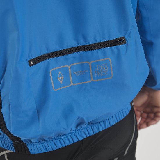 North Latitude Sport Wind Jacket Cobolt Blue TALL - Sportruházat - Nagyméretű Sportruházat 2XL-10XL
