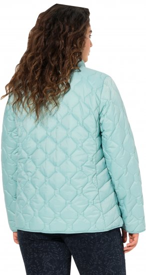 Ulla Popken HYPRAR Lightweight Quilted Water-Repellent Jacket Ice Blue - Dzsekik - 