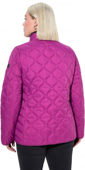 Ulla Popken HYPRAR Lightweight Quilted Water-Repellent Jacket Berry - Dzsekik - 